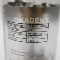 1Kg laboratorium dentystyczne wysokiej temperatury chrom kobalt obsada częściowa proteza co-cr Alloy 4